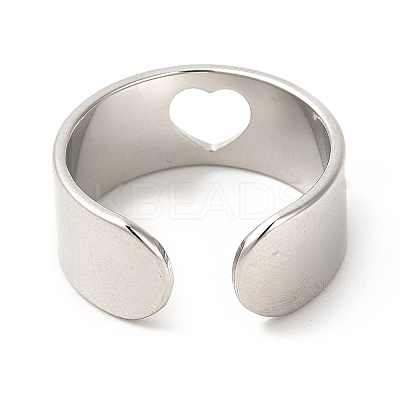 Non-Tarnish 201 Stainless Steel Ring RJEW-E063-05P-1