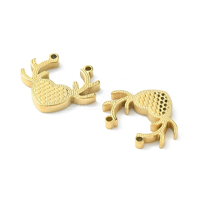 Ion Plating(IP) 304 Stainless Steel Manual Polishing Charms STAS-C075-01G-1