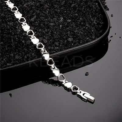 304 Stainless Steel Watch Band Bracelets JB656A-1