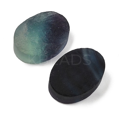 Natural Fluorite Cabochons G-K338-38B-04-1