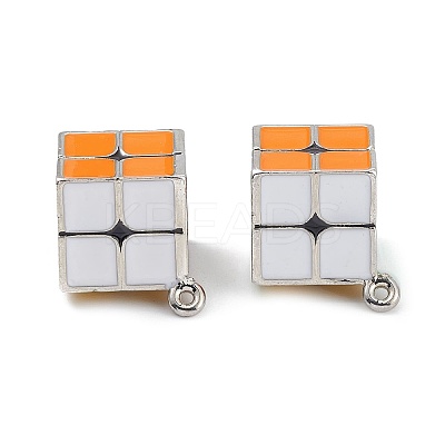 Alloy Enamel Pendants ENAM-O051-02P-1