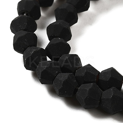Imitate Austrian Crystal Frosted Glass Beads Strands EGLA-A039-P4mm-MD02-1