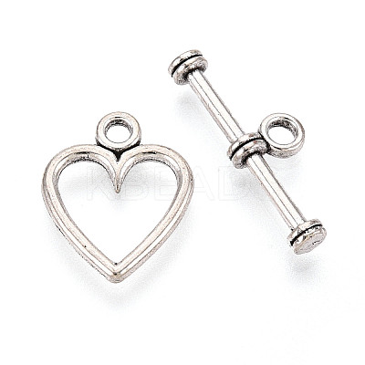 Tibetan Style Alloy Toggle Clasps LS-LF1178Y-01-1