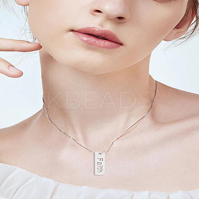 12Pcs Non-Tarnish 304 Stainless Steel Pendants STAS-LP0003-08P-02-1