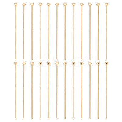 150Pcs Brass Ball Head Pins KK-GO0001-60-1