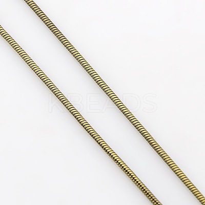 Soldered Brass Snake Chain X-CHC-L002-01-1