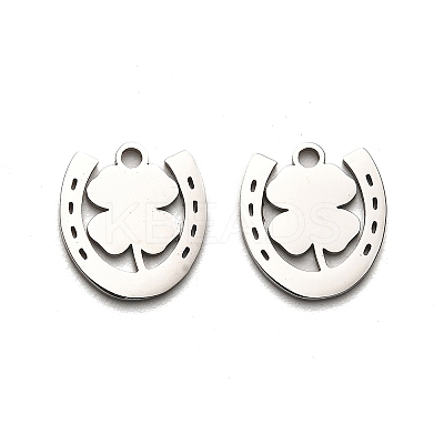 Non-Tarnish 316 Surgical Stainless Steel Charms STAS-H190-14P-03-1