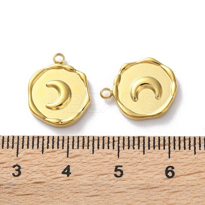 Ion Plating(IP) 304 Stainless Steel Pendants STAS-Z099-01G-04-1