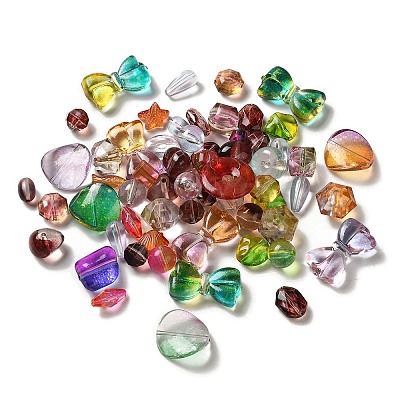 Transparent Acrylic Beads X1-MACR-K359-07-1