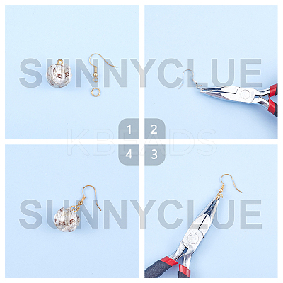 DIY Earring Making DIY-SC0011-10G-1