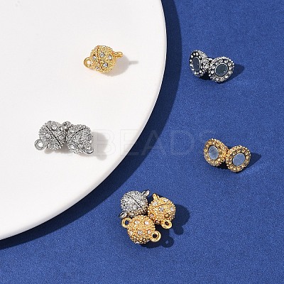 8 Sets 2 Colors Alloy Magnetic Clasps FIND-FS0003-55-1