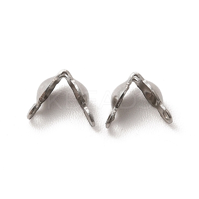 Tarnish Resistant 304 Stainless Steel Bead Tips LS-STAS-L207-22B-P-1