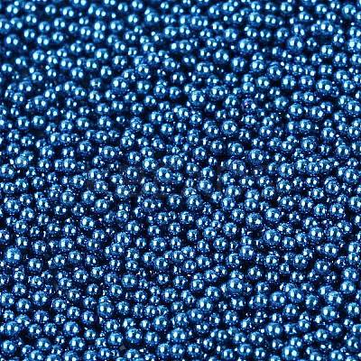 Color Plated DIY 3D Nail Art Decoration Mini Glass Beads MRMJ-R038-E08-1