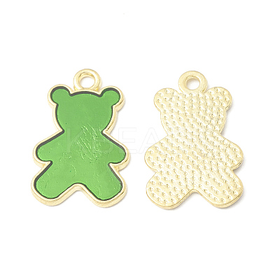Alloy Enamel Pendants ENAM-G212-16G-02-1