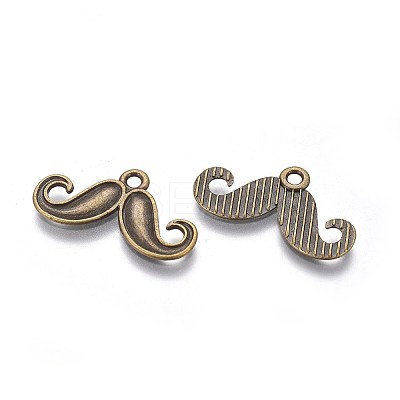 Tibetan Style Alloy Pendants TIBEP-S284-AB-NR-1