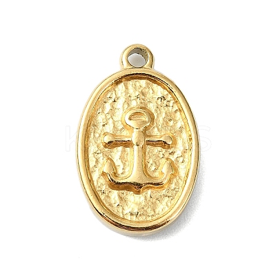 Ion Plating(IP) 304 Stainless Steel Pendants STAS-B058-03G-02-1