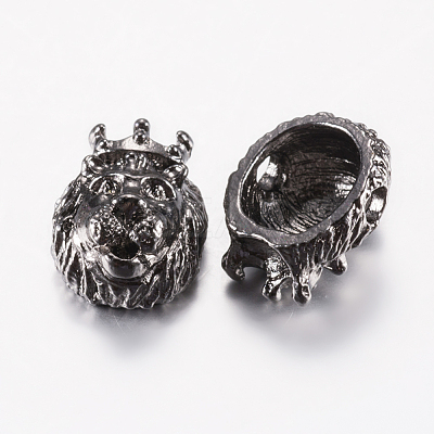 Tibetan Style Alloy Beads PALLOY-F200-08B-1