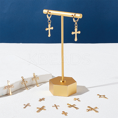 20Pcs 10 Style PVD Vacuum Plating 304 Stainless Steel Pendants STAS-UN0042-24-1