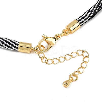 4MM Round Nylon Cotton Cord Necklaces Making NJEW-C106-02G-12-1