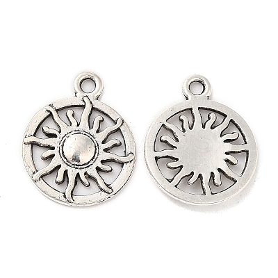 Tibetan Style Alloy Pendants PALLOY-R143-21AS-1