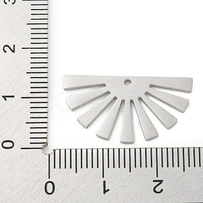 Non-Tarnish 304 Stainless Steel Pendants STAS-B056-17P-02-1