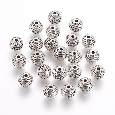 Tibetan Style Zinc Alloy Beads PALLOY-ZN191-AS-LF-1