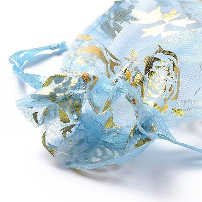 Organza Drawstring Jewelry Pouches LS-OP-I001-C01-1