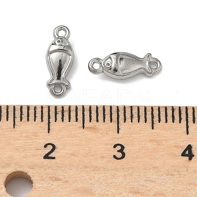 Ocean 304 Stainless Steel Links Connector Charms STAS-D211-15E-P-1