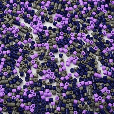 Baking Paint Glass Seed Beads SEED-S042-05B-54-1