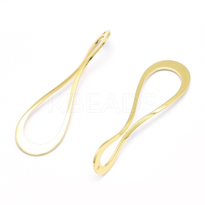 Brass Pendants KK-P155-18G-NR-1