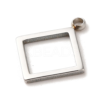 Non-Tarnish 304 Stainless Steel Pendants STAS-L022-291P-1