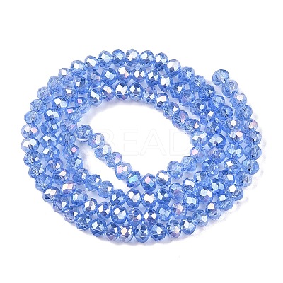 Electroplate Glass Beads Strands LS-EGLA-A044-T3mm-B14-1