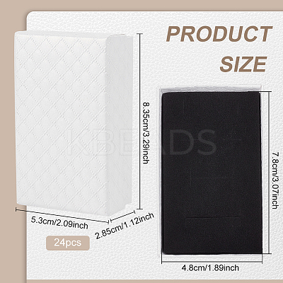 Cardboard Jewelry Boxes CBOX-WH0003-32-1