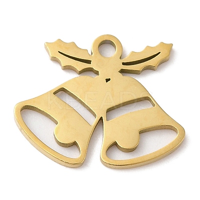 Christmas 201 Stainless Steel Charms LS-STAS-D053-06G-1