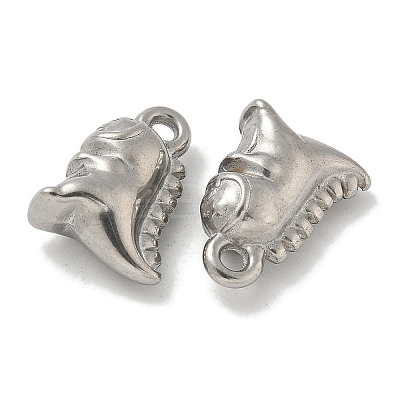 Anti-Tarnish 304 Stainless Steel Pendants STAS-Q334-19P-1