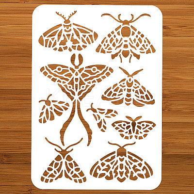 PET Hollow Out Drawing Painting Stencils DIY-WH0421-0036-1