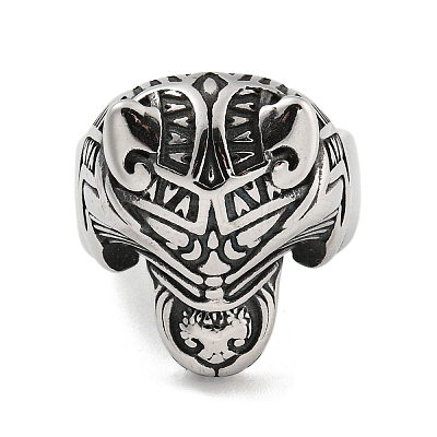 304 Stainless Steel Ring RJEW-B055-05AS-02-1