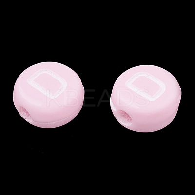 Opaque Acrylic Beads X-MACR-S273-11G-1