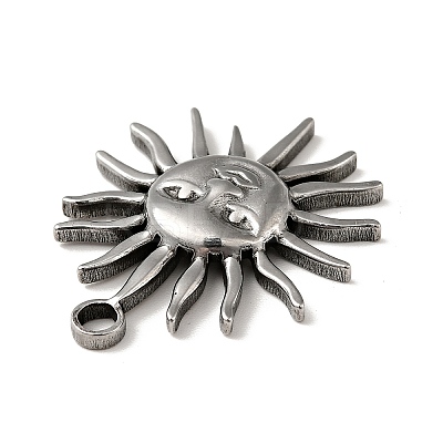 304 Stainless Steel Pendants STAS-G278-18AS-1