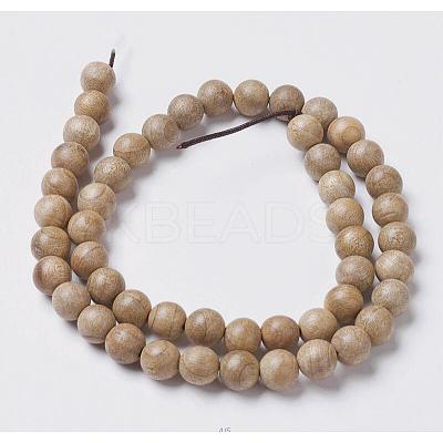 Natural Wood Beads Strands WOOD-J001-02-10mm-1