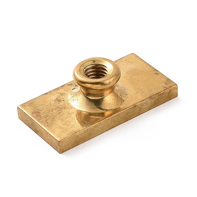 (Defective Closeout Sale: Oxidized)Wax Seal Brass Stamp Head AJEW-XCP0001-40-1