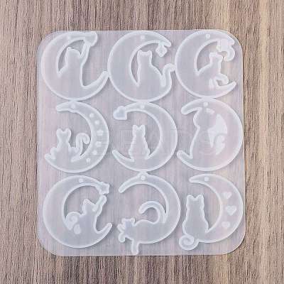 1Pc DIY Pendant Molds AJEW-FS0001-34A-1