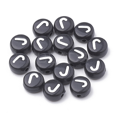 Opaque Acrylic Beads SACR-N002-02J-1