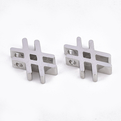 Tarnish Resistant 304 Stainless Steel Pendants STAS-T041-05-1