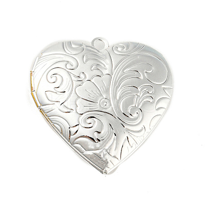Brass Locket Pendants LS-KK-M263-01S-1