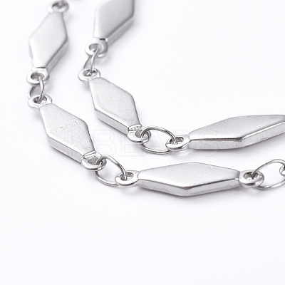 Tarnish Resistant 304 Stainless Steel Link Chains STAS-P219-65-1