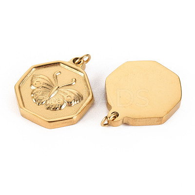 316 Surgical Stainless Steel Pendants STAS-S116-124G-1