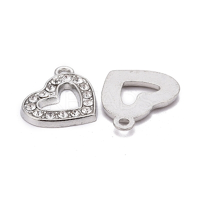 Valentine Day Ideas Alloy Rhinestone Pendants LS-X-RSB210-2-1