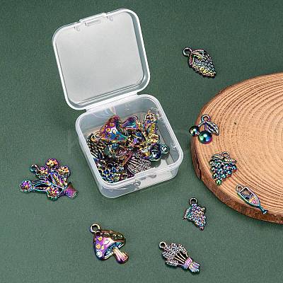 20Pcs 10 Style Alloy Pendants FIND-LS0001-29MC-1