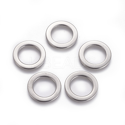 Non-Tarnish 201 Stainless Steel Linking Rings LS-X-STAS-L234-040P-1